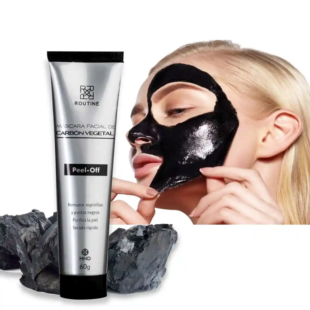 mascarilla de carbon activado HINODE hnd cuidado belleza crema