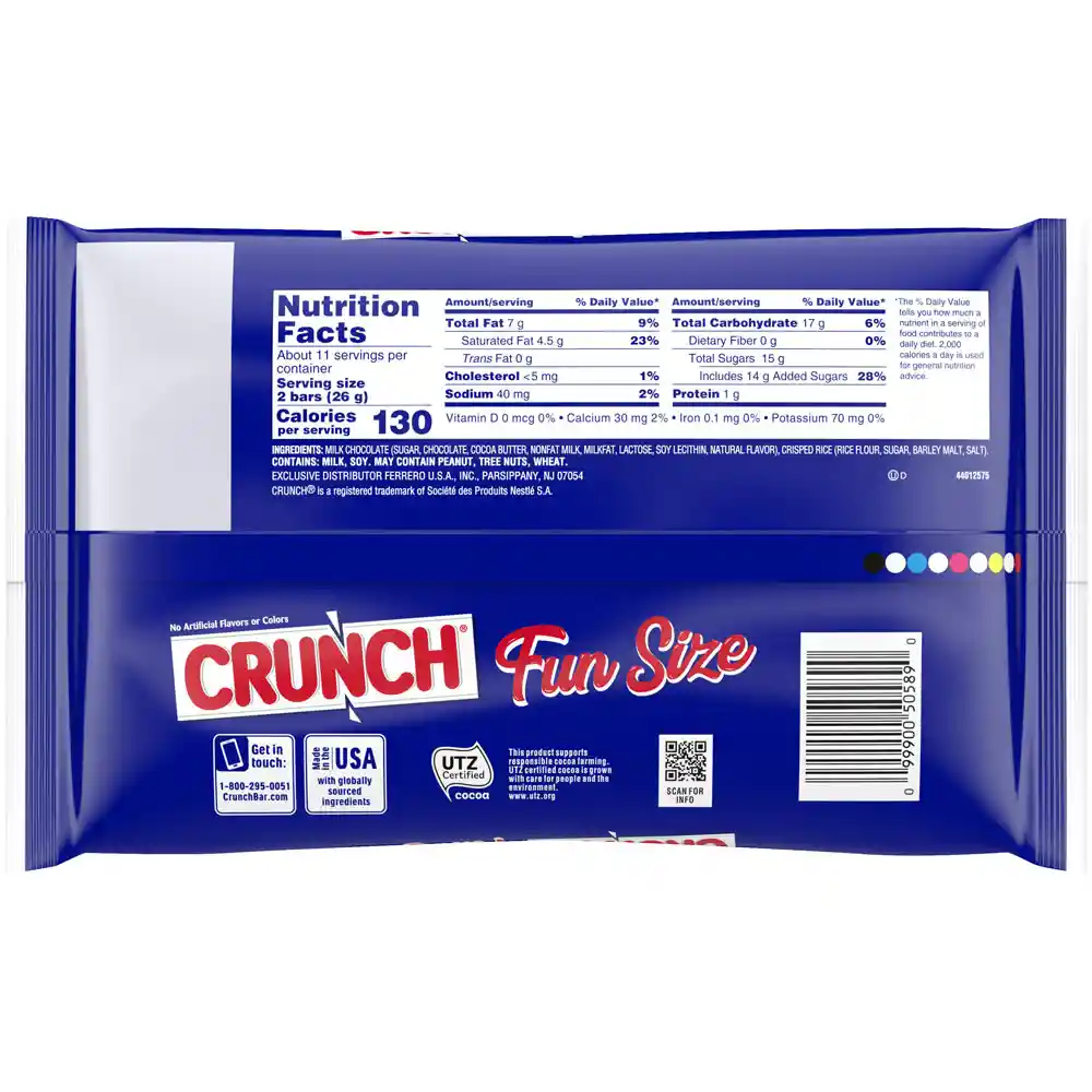 Bolsa Chocolates Crunch 10 Oz (283 G)