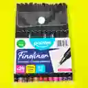 Plumígrafo, Micropunta Pointer X 24 Colores Punta 0.4 Mm.