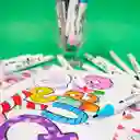 Marcador Permanente Pointer Doble Punta En Estuche X 12 Und.