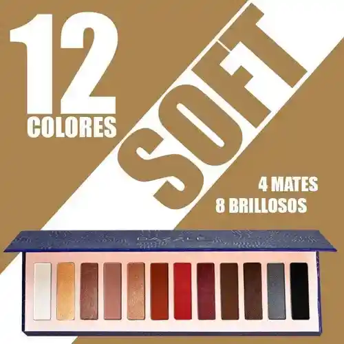   DAZZLE  Paleta Sombras Soft Hinode Hnd Mujer 