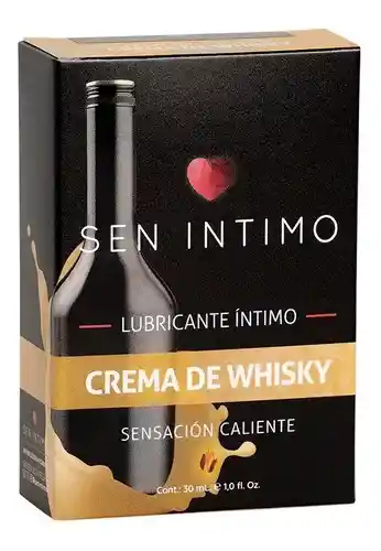 Lubricante Sen Intimo Crema De Whisky