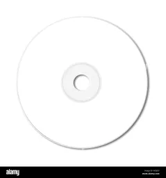 Paquete Label Para Cd O Dvd X10 Blanco