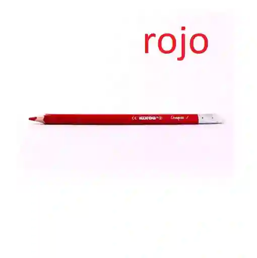 Lapiz Rojo Jumbo Pre-school Preescolar Kores