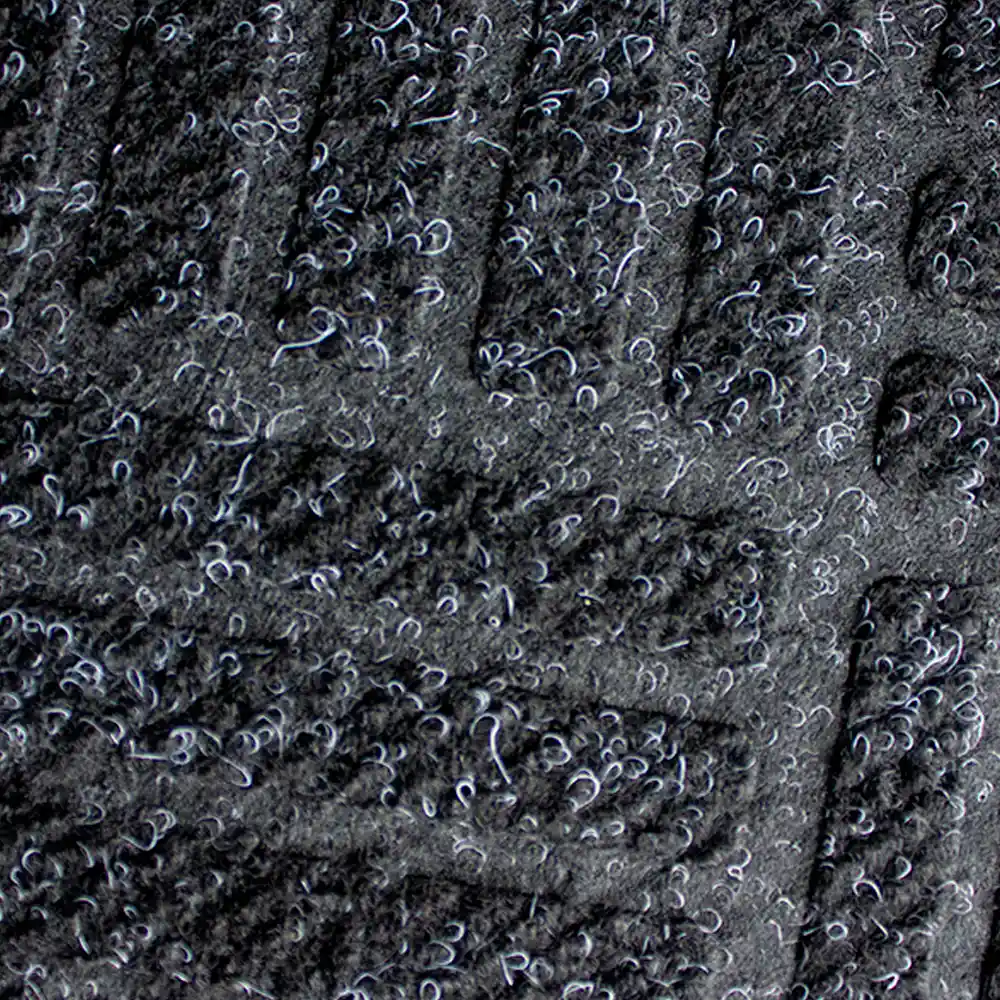Tapete De Entrada Eco Texture 60x40cm -negro