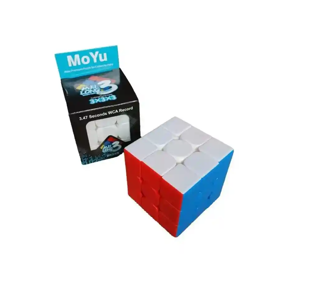 Cubo Rubik 3x3 Meilong Moyu Stickerless Speed