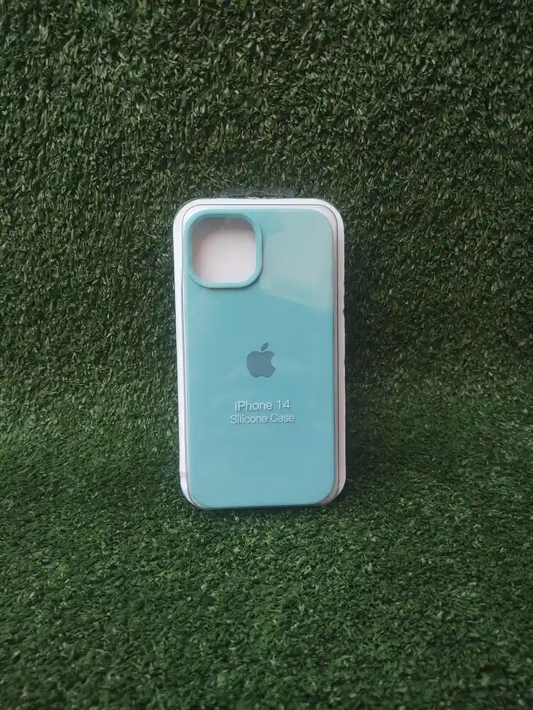 Iphone 14 | Forro Protector| Silicone Case | Celeste | Iphone | Carcasa | Funda | Anti Humedad