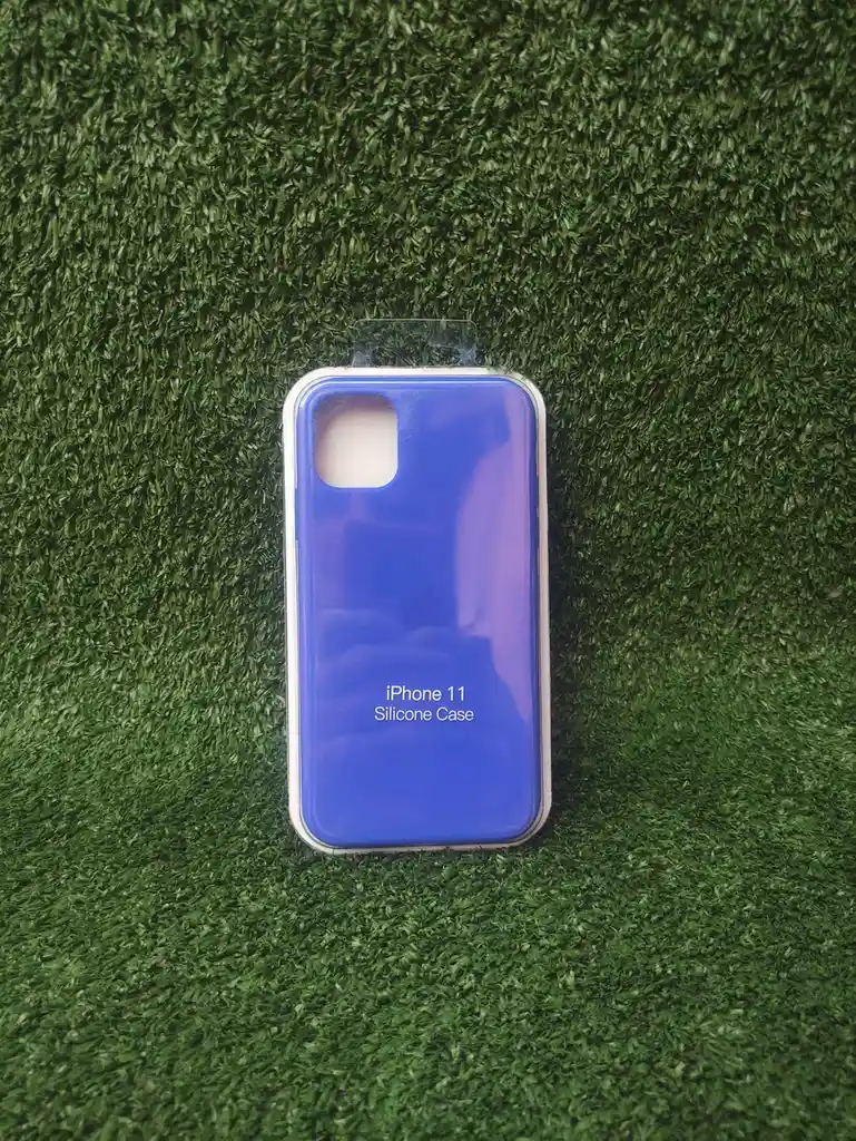 Iphone 11 | Forro Protector| Silicone Case | Azul | Iphone | Carcasa | Funda | Anti Humedad