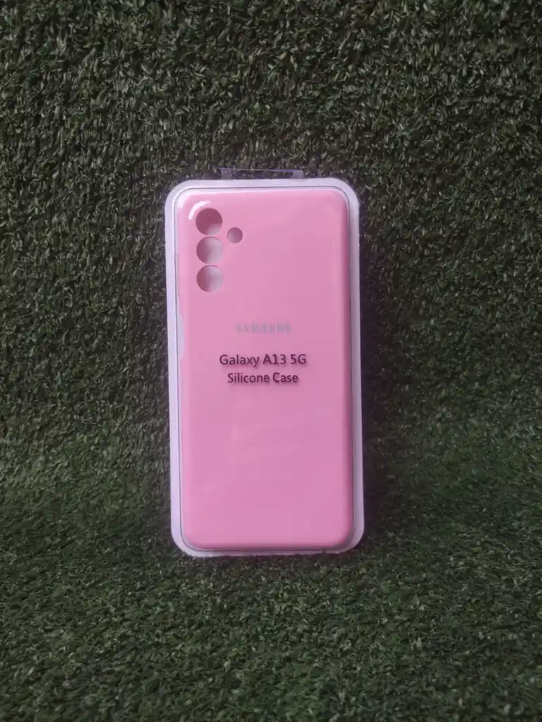 Samsung Galaxy A13 5g | Forro Protector| Silicone Case | Rosado |samsung | Carcasa | Funda | Anti Humedad