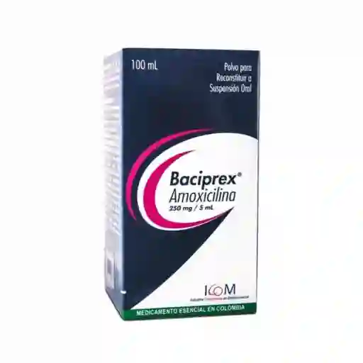 Baciprex Amoxicilina 250mg/5ml