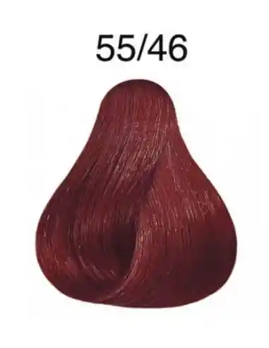 Wella Tinte Castaño Claro Intenso Rojo Violeta 55-46