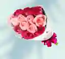 Rosas En Dos Tonos