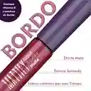 Labial Liquido Mate Bordo Maquillaje Hnd Belleza Labios Mujer