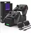Cargador Xbox Xs Control Series X Dual Bateria Base Carga