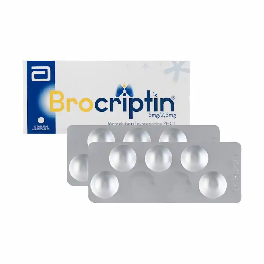 Brocriptin Lafrancol 5 2 5Mg 10 Tab Masticables