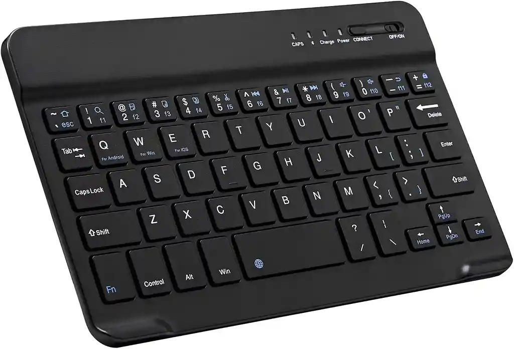 Teclado Bluetooth Inalambrico Recargable Pequeño Ipad Mac Android Windows