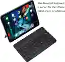 Teclado Bluetooth Inalambrico Recargable Pequeño Ipad Mac Android Windows