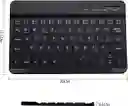 Teclado Bluetooth Inalambrico Recargable Pequeño Ipad Mac Android Windows