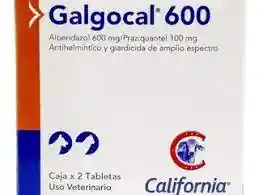 Desparasitante Galgocal 600 X 2 Tabletas.