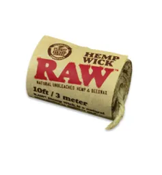 Mecha Raw Hemp Wick 3m