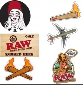 Raw Sticker