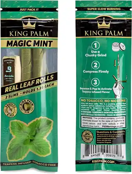 King Palm Slim Magic Mint X 2