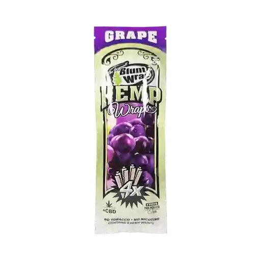 Blunt Wrap Hemp X4 Grape