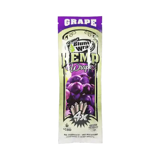 Blunt Wrap Hemp X4 Grape