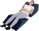 Almohada De Espuma Posición Confort Para Cuerpo Azul Oscuro