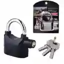 Candado De Seguridad Con Alarma