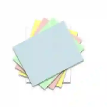 Paquete De Cartulina Bristol 1/8 Pastel X 10 * Und