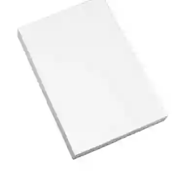 Paquete De Cartulina Blanca 1/8 X 10 Und