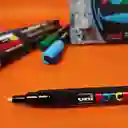 Marcador Gráfico De Vinilo, Posca Pc-3m Set X 8 Colores