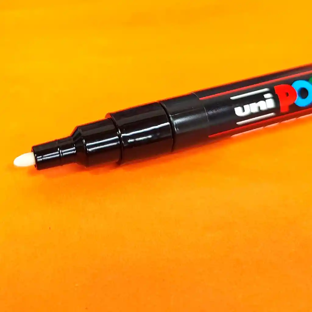 Marcador Gráfico De Vinilo, Posca Pc-3m Set X 8 Colores