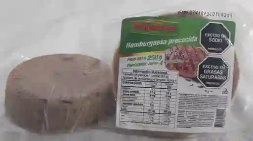 Hamburguesa Precocida * 4 Ud 250g