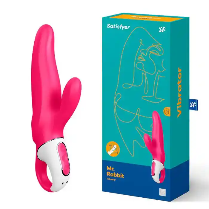 vibrador consolador SATISFYER vibes mr. rabbit