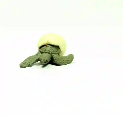 Figura Coleccionable Mini Cria Tortuga Marina Safari Ltd