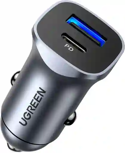 Cargador Carro Usb Tipo C Qc 3.0 Carga Rapida Iphone, Xiaomi