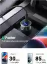 Cargador Carro Usb Tipo C Qc 3.0 Carga Rapida Iphone, Xiaomi