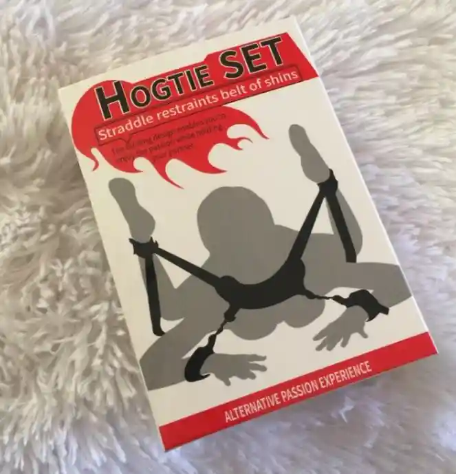 Hogtie Set Esposas Para Manos Y Pies Juego Erótico