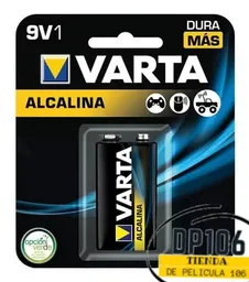 Pila 9v Alcalina Varta