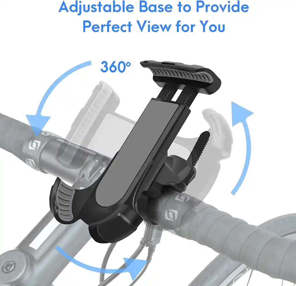 Soporte De Celular Para Moto Bicicleta Facil Instalacion 360