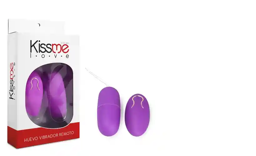 Combo Huevo Vibrador Remoto + Lubricante Intimo Anal 30 Ml.