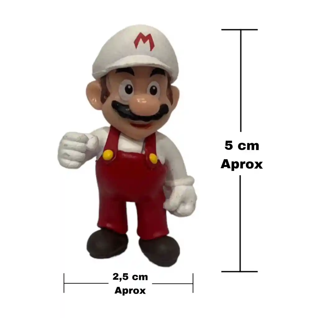 Set Super Mario Mini Figuras Colección *6unidades