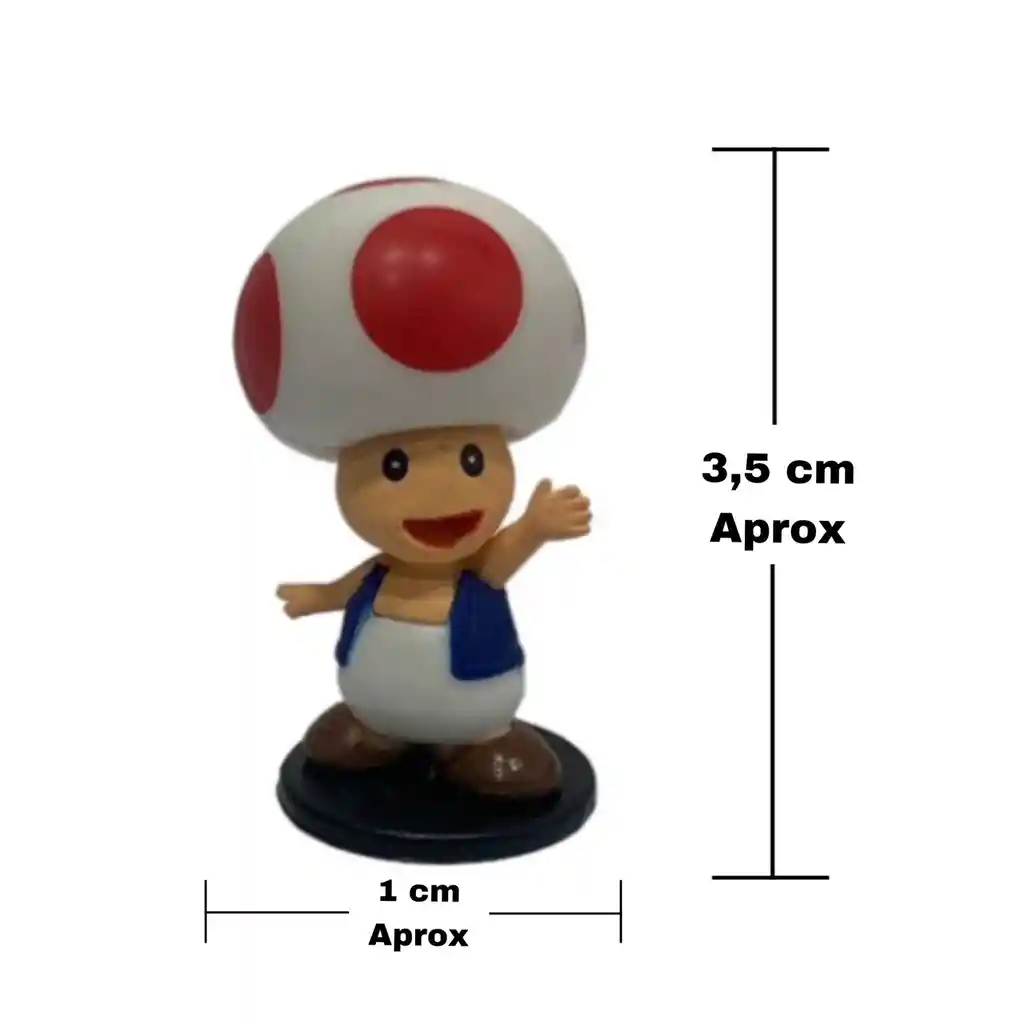 Set Super Mario Mini Figuras Colección *6unidades