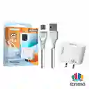 Cargador Gerlax (cubo +cable Micro) A7mv