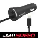Cargador Auto 30w Usb-a Y Cable Lightning Puregear