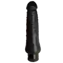 Vibrador 21cm Lennon Dildo Silicona Color Negro Black Vibrator