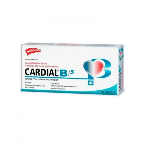  Cardial- B 5 Mg. 20 Comprimidos 