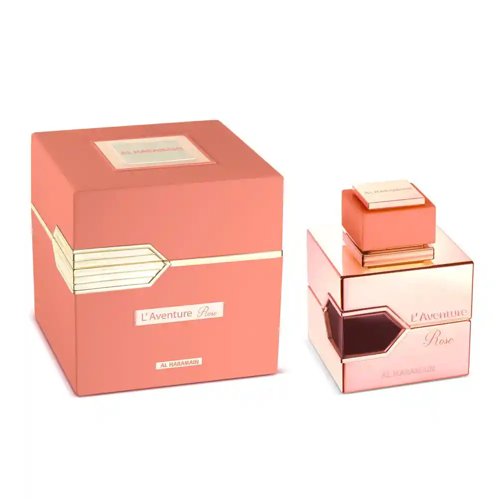 Loción Perfume Al Haramain L’aventure Rose 100ml Edp Mujer Original Garantizada